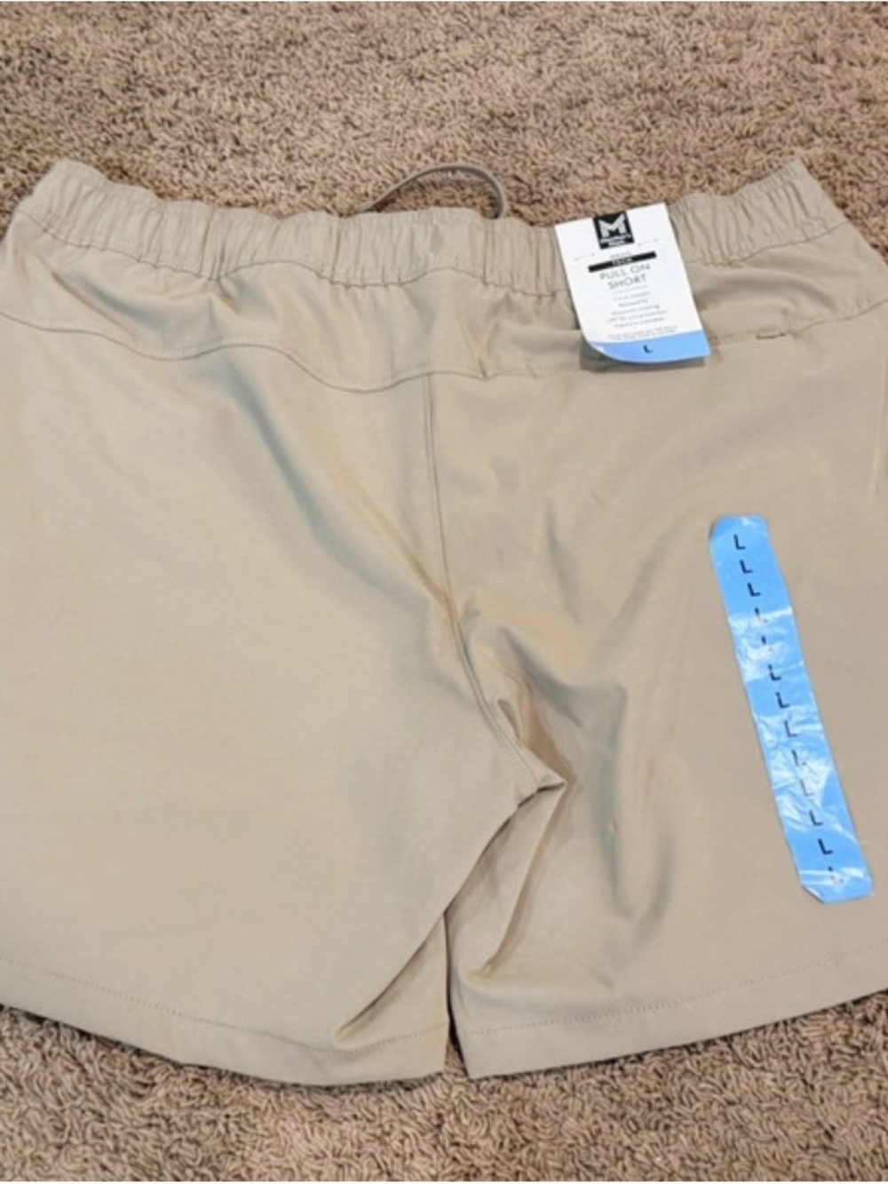 Members Mark Tech Shorts New with tags Size Large